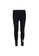 Converse black Converse Girl's Glitter Script Logo High Rise Leggings - Black E2636KAF30CA64GS_1