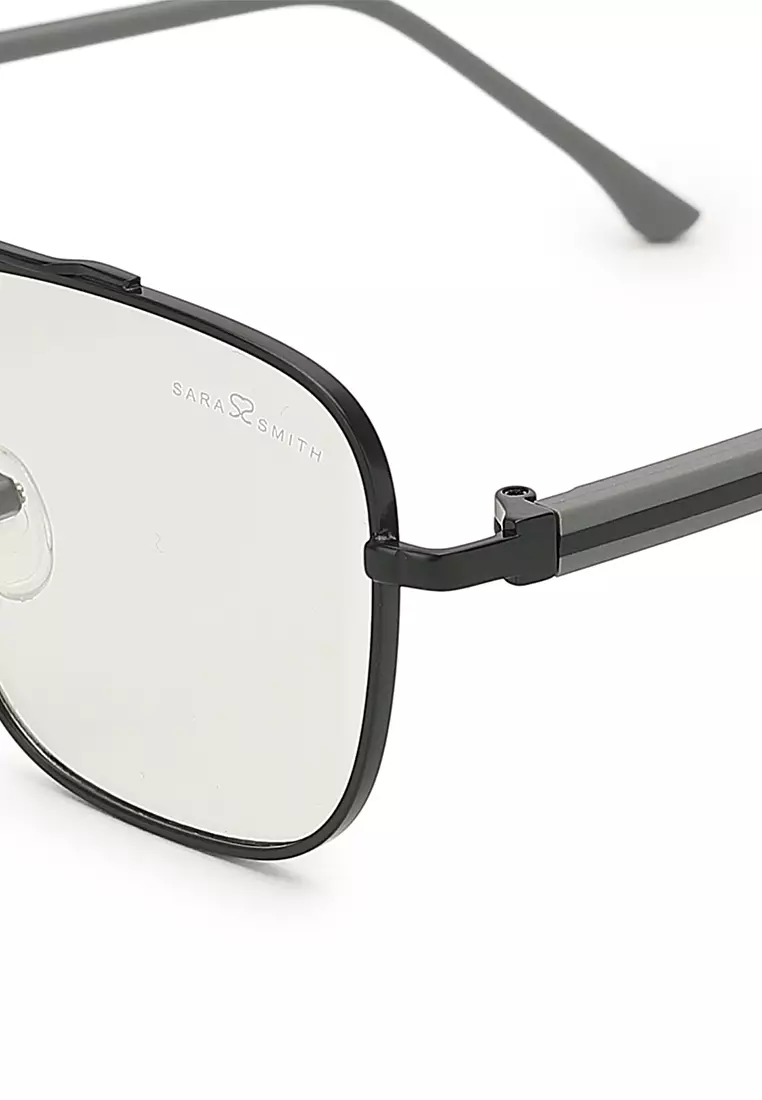 Unisex Photochromic Aviator Sunglasses (Kacamata Hitam) - Hitam