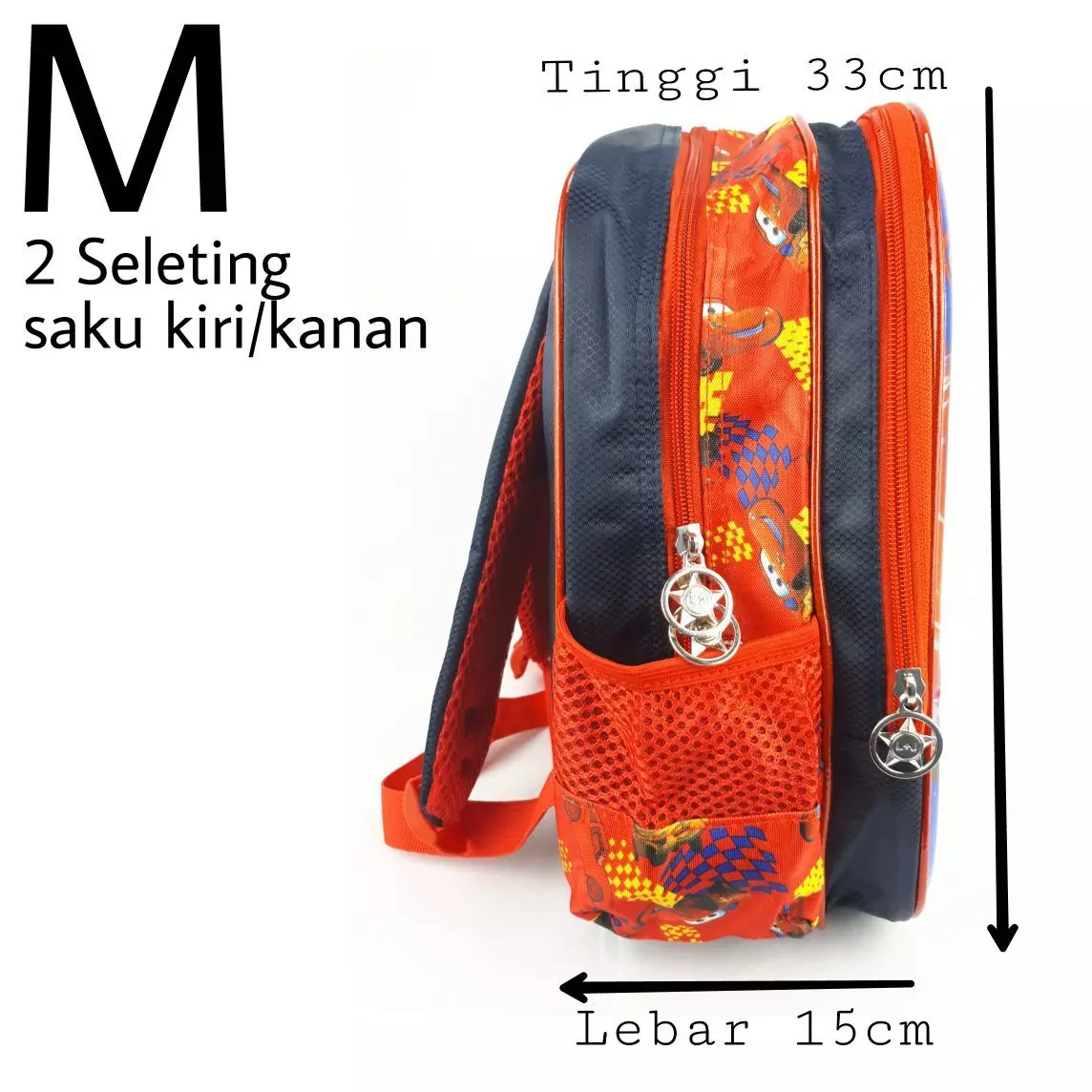 TAS RANSEL SEKOLAH ANAK TAS RANSEL BACKPACK ANAK 3D MEDIUM - Aveng
