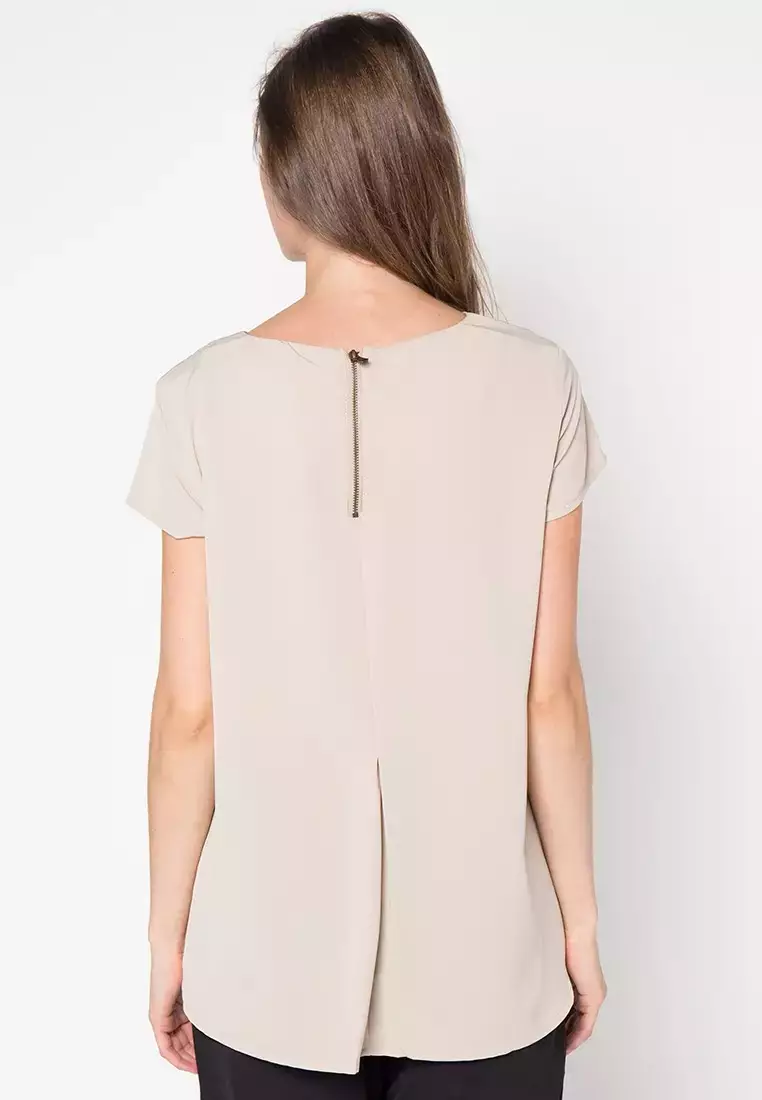 Chanira Selena Blouse-Almond
