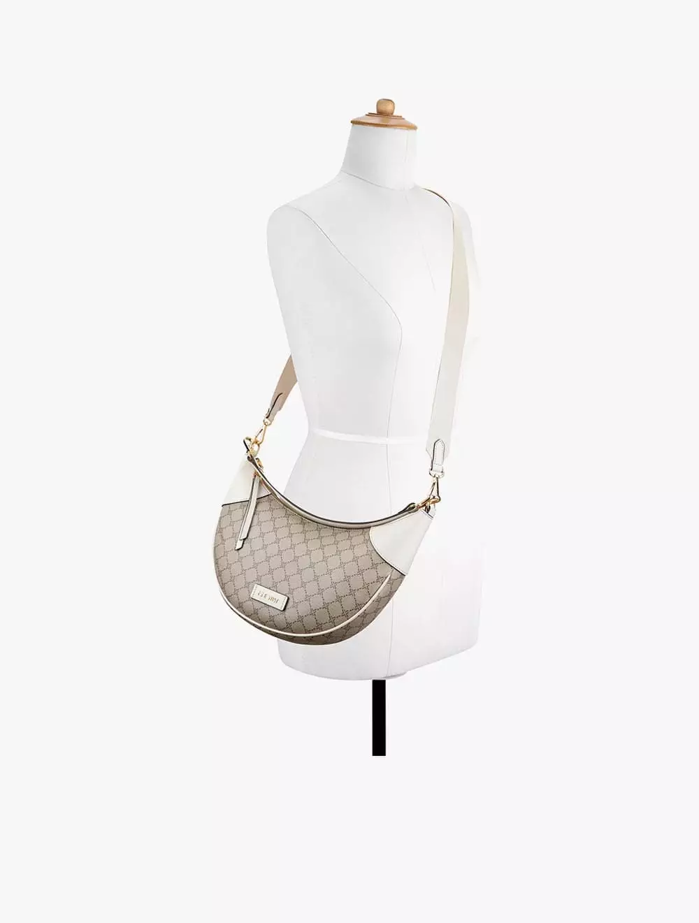 Jual Nine West Nine West Byron Crossbody Hobo - Beige Original 2025 ...