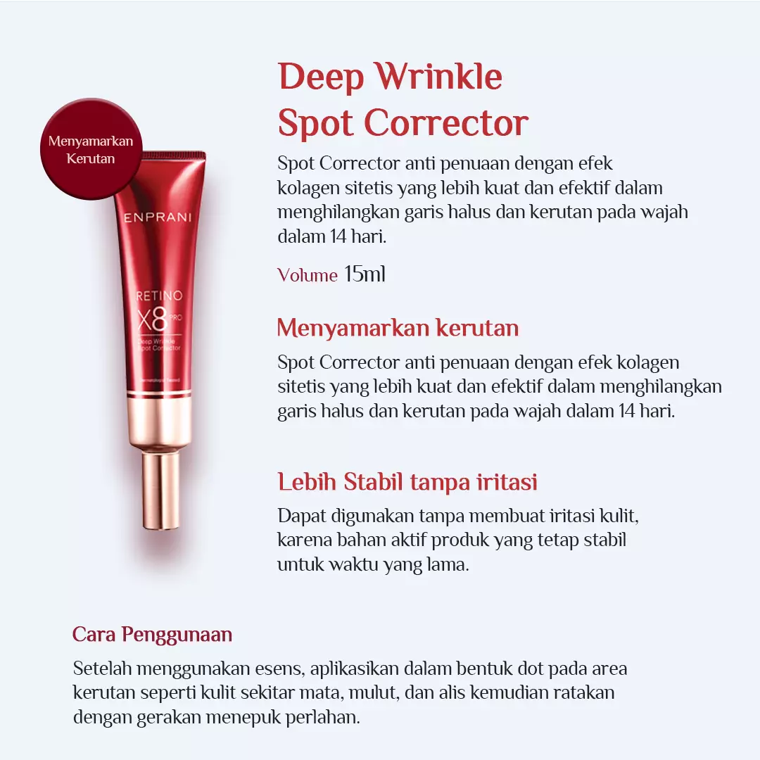 Holika Holika Enprani Retino X8 Pro Skin Care Special Set - Paket Perawatan Anti Aging