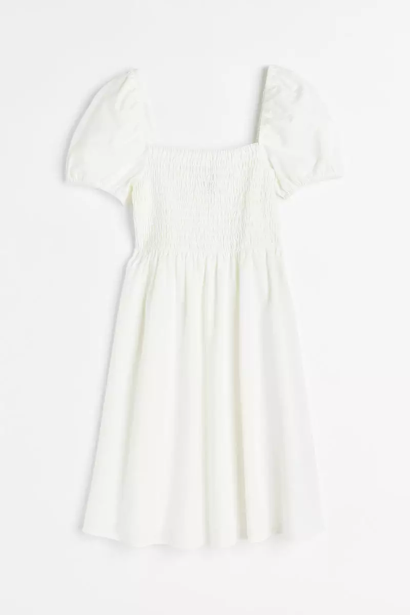 Buy H&M Smocked cotton dress 2024 Online ZALORA Philippines