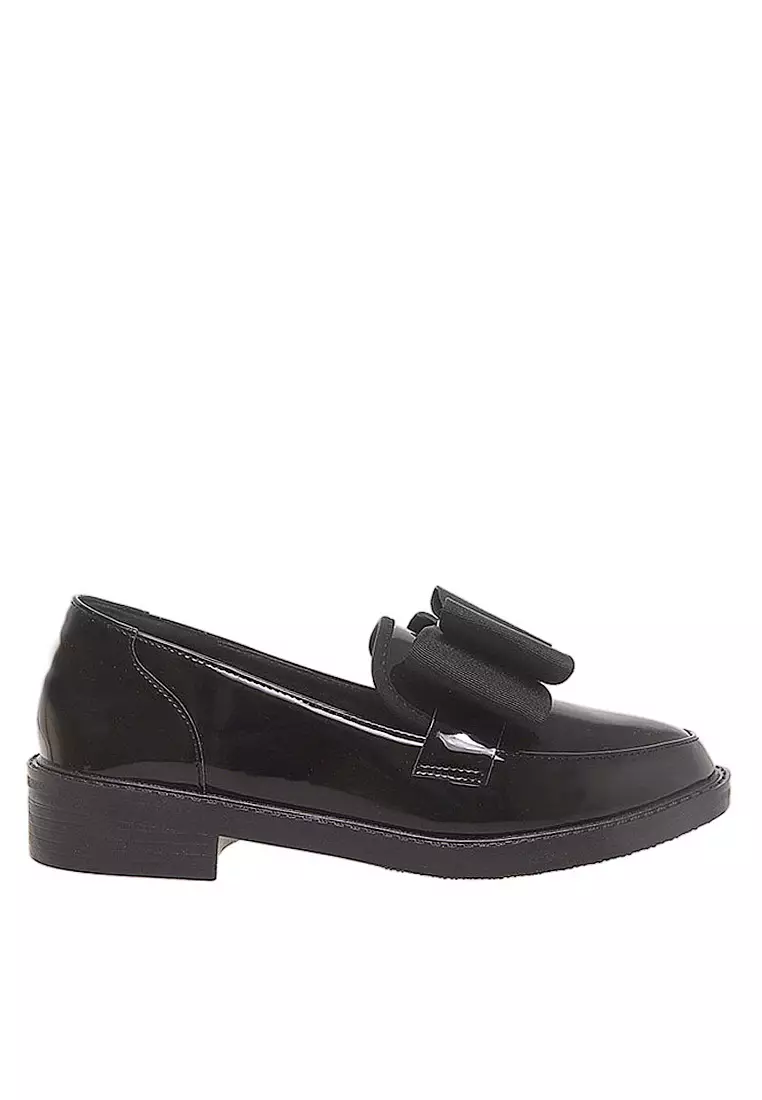 Discount on Twenty Eight Shoes  shoes - SKU: VANSA Two Layers Bow Loafers VSW-F8288