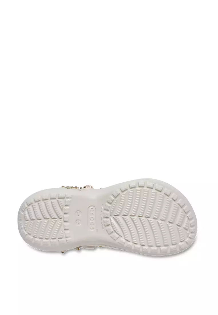 Crocs Women Bae Pinnacle Embellished Clog - Frappe
