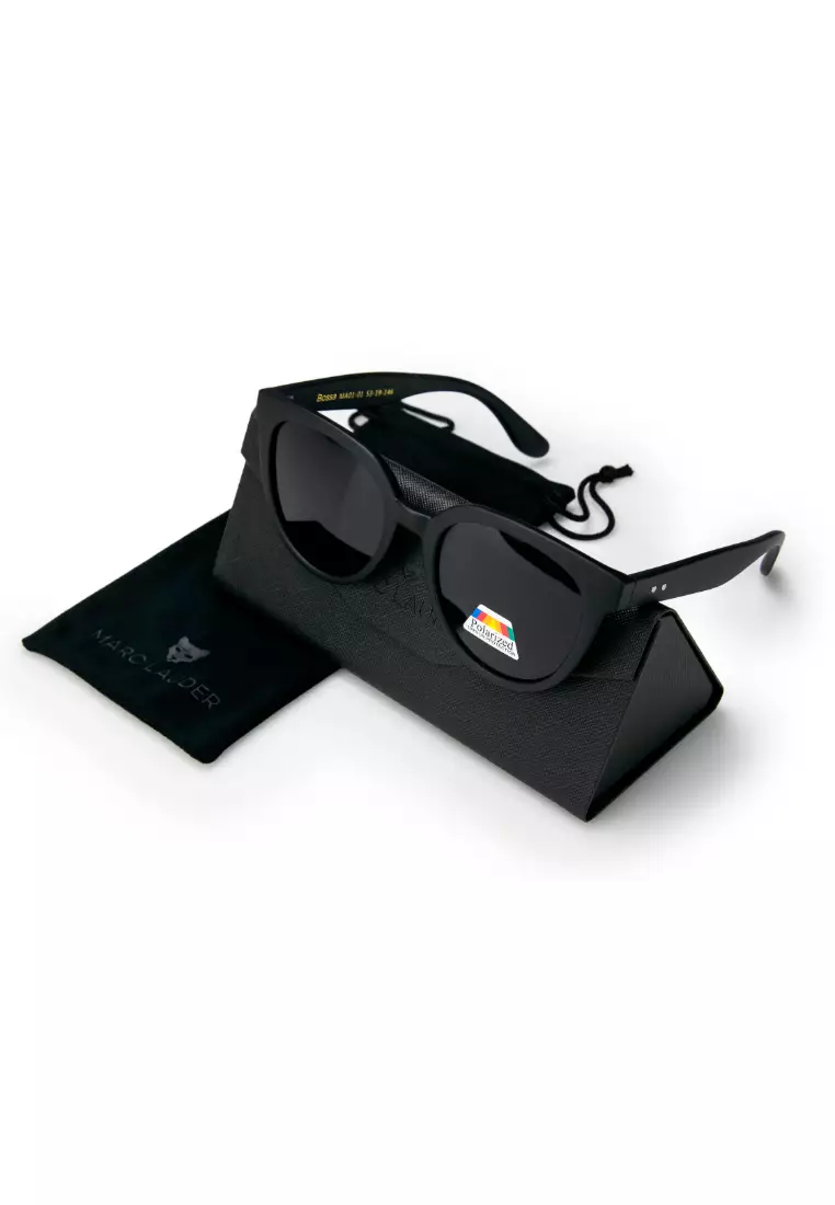 Stylish & Trendy Unisex Sunglasses Crafted with Premium Tri Acetate Cellulose (TAC) 0.74MM Polarized Lenses