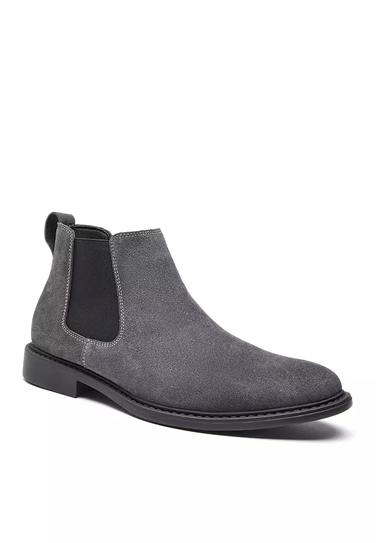 Chelsea boots clearance dark grey