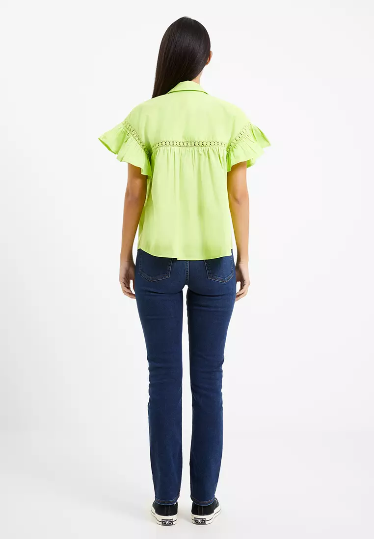 SINDEY COTTON SATIN SHIRT