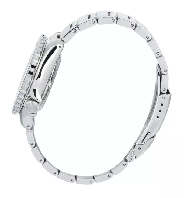 Jam Tangan Pria Seiko 5 Sports SRPK99 SRPK99K1 SKX SNZH5 Strap Stainless Steel Silver Automatic Blacktone Redux Dial Color