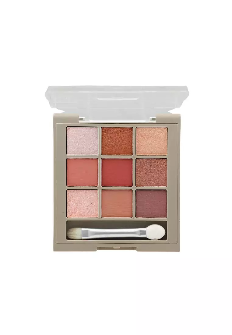 Color Combos Dazzle Eyeshadow Palette (#02 Warm Rose)(9.9g) 9.9g