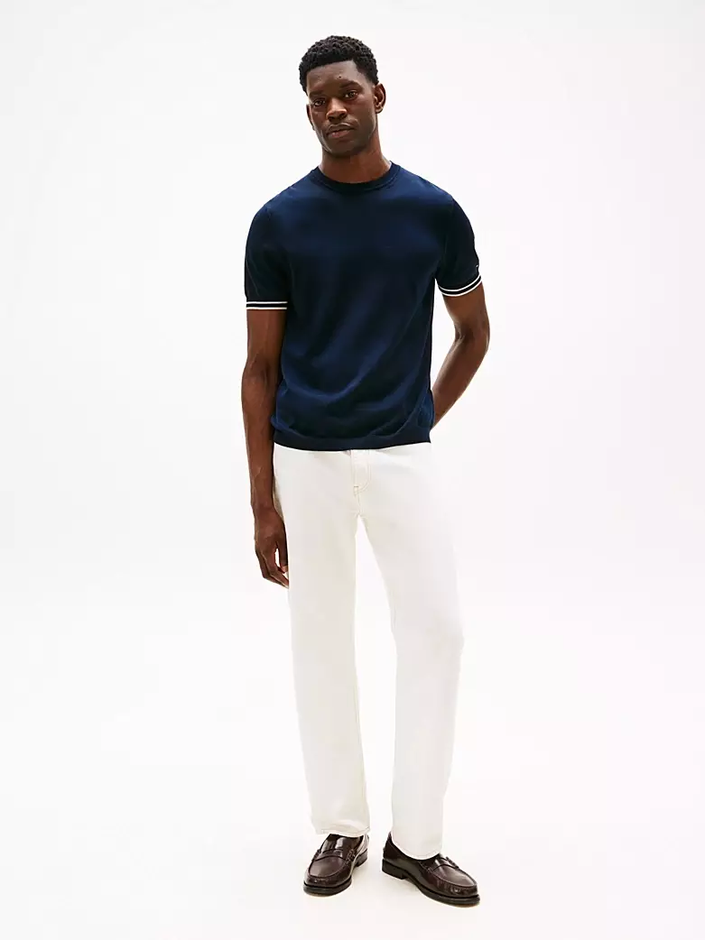 Tommy Hilfiger - Smart Casual Tipped Cuff T-Shirt