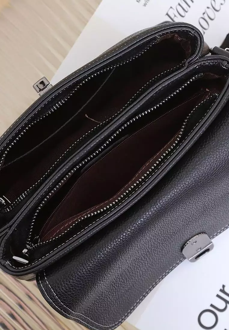 VANSA Fashion Top Layer Cowhide Shoulder Crossbody Bag VBW-Cb-063