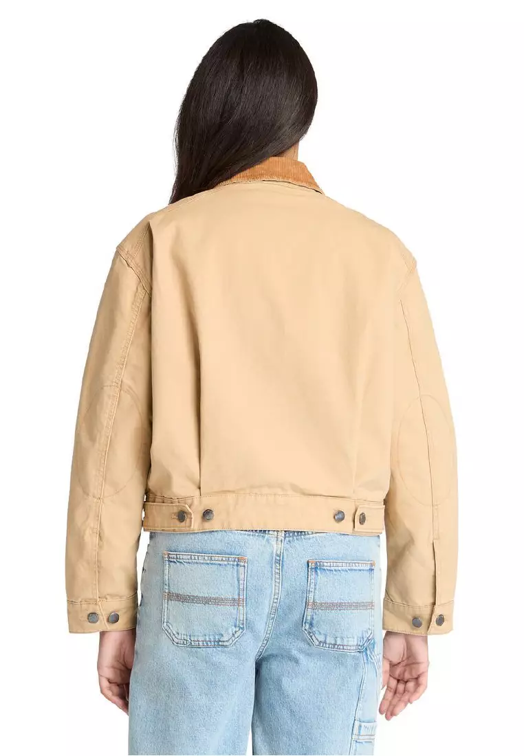 TB0A5VJ7EH31 WASHED CANVAS JACKET LIFE