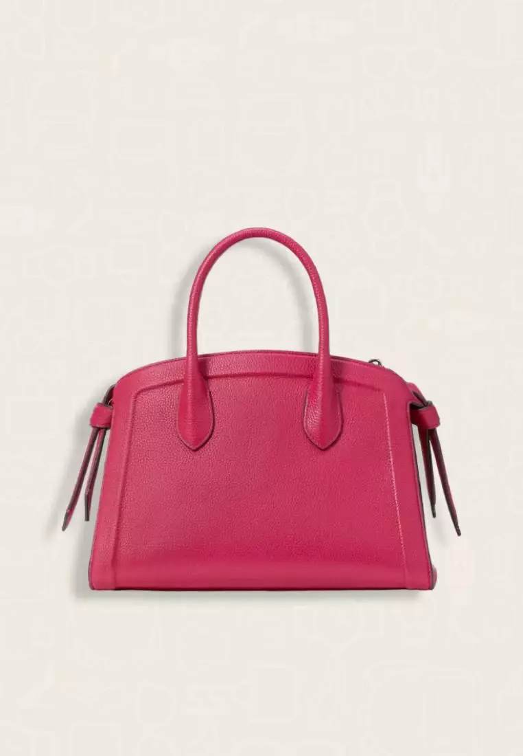 Kate Spade Knott Colorblocked Medium Zip Top Satchel Red