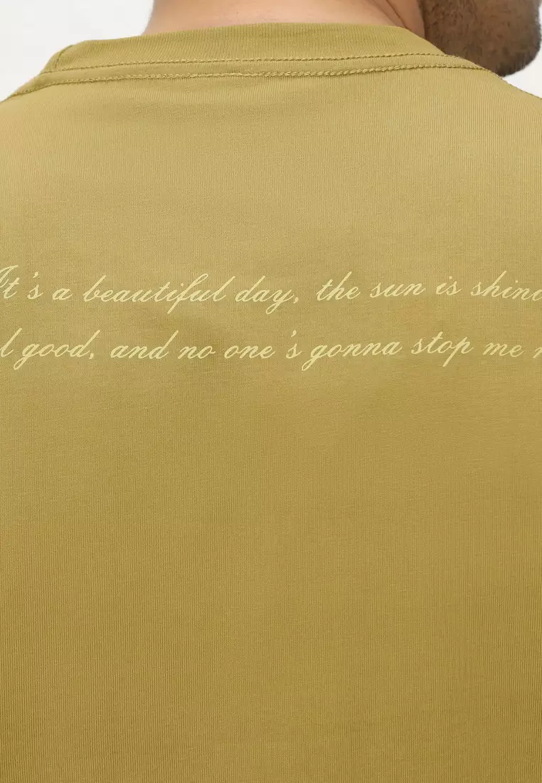 NX T-Shirt Cotton Combed Tebal Pria 207470131