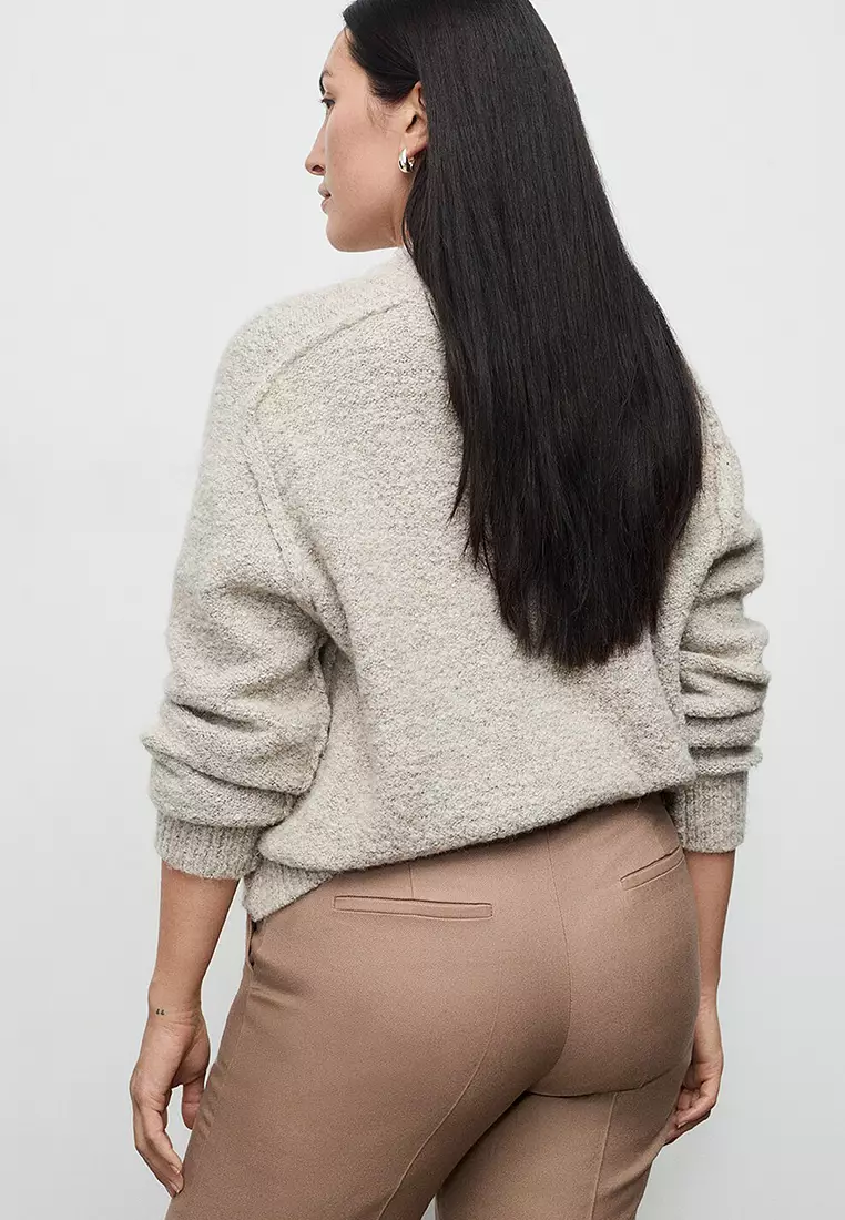 Straight Wool-Blend Suit Trousers