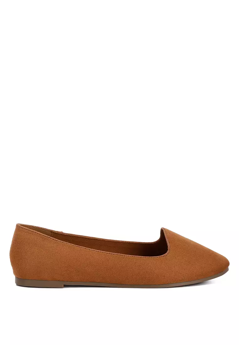 Discount on London Rag  shoes - SKU: Tan Casual Flat Ballerinas