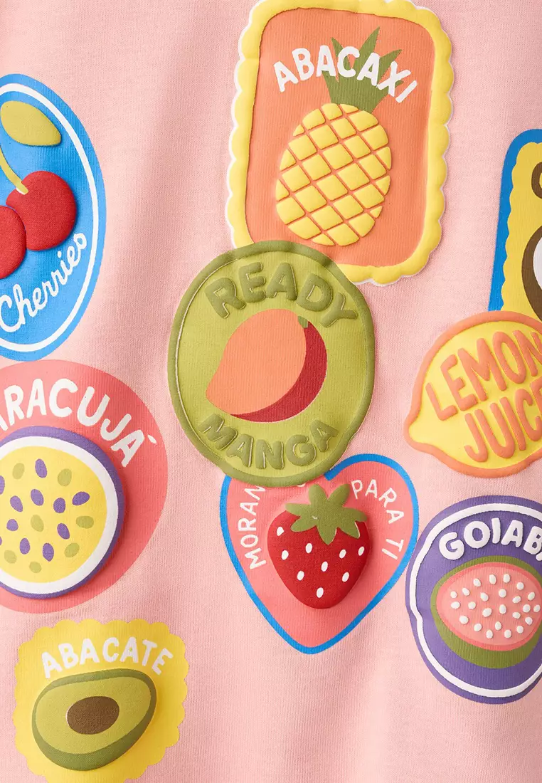 Fruit Print T-Shirt