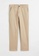 H&M beige Slim Fit Cropped Cotton Chinos 039EBAAD588F4AGS_5
