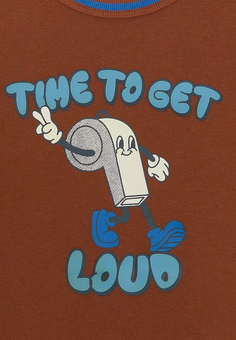 Jonny Short Sleeves Graphic Print Tee