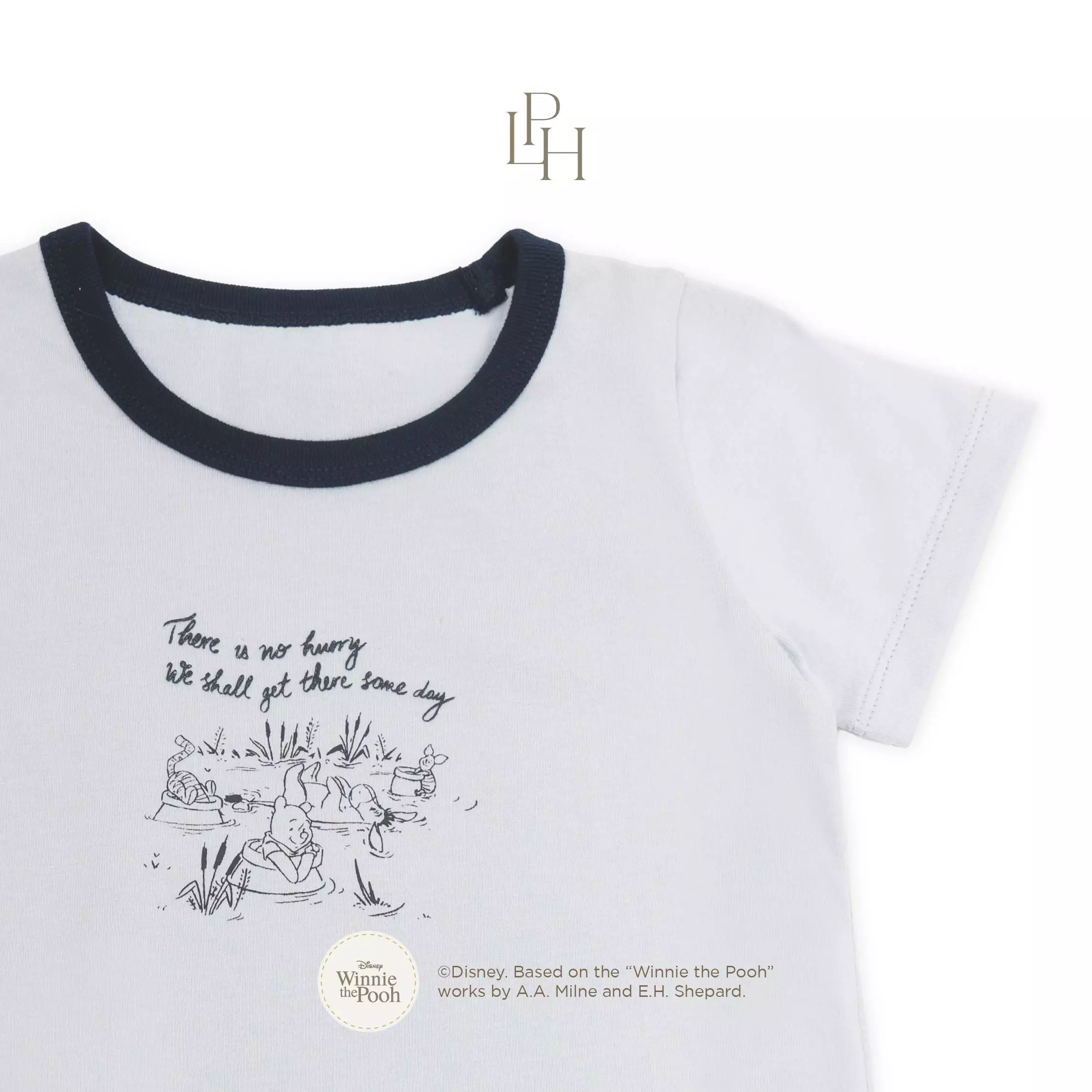 Little Palmerhaus - Disney's Winnie The Pooh T-Shirt (Kaos Anak) Light Blue