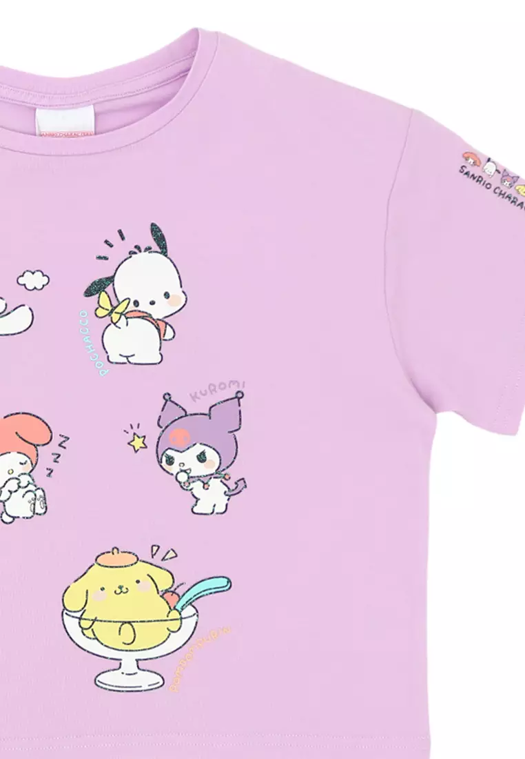 Girls Licensed Graphic Boxy T-Shirt "Friends"