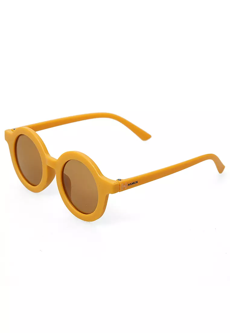 Ulrico Kacamata Anak Unisex UV Protection Kids Sunglasses Cute Design Material Plastic ORIGINAL - Mustard
