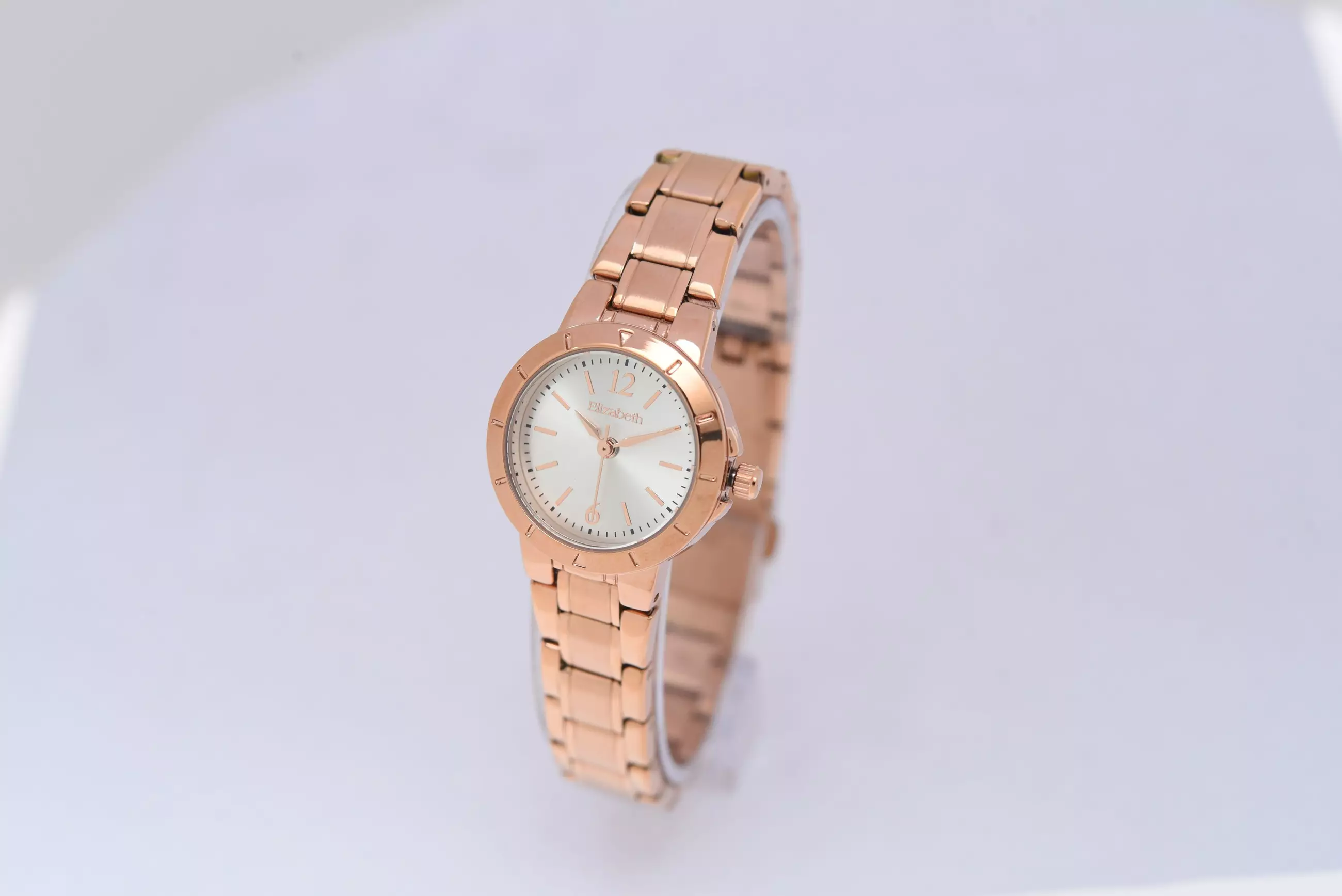 Jam Tangan Wanita - Elizabeth | Chain Strap 2201-0906 | Rose Gold