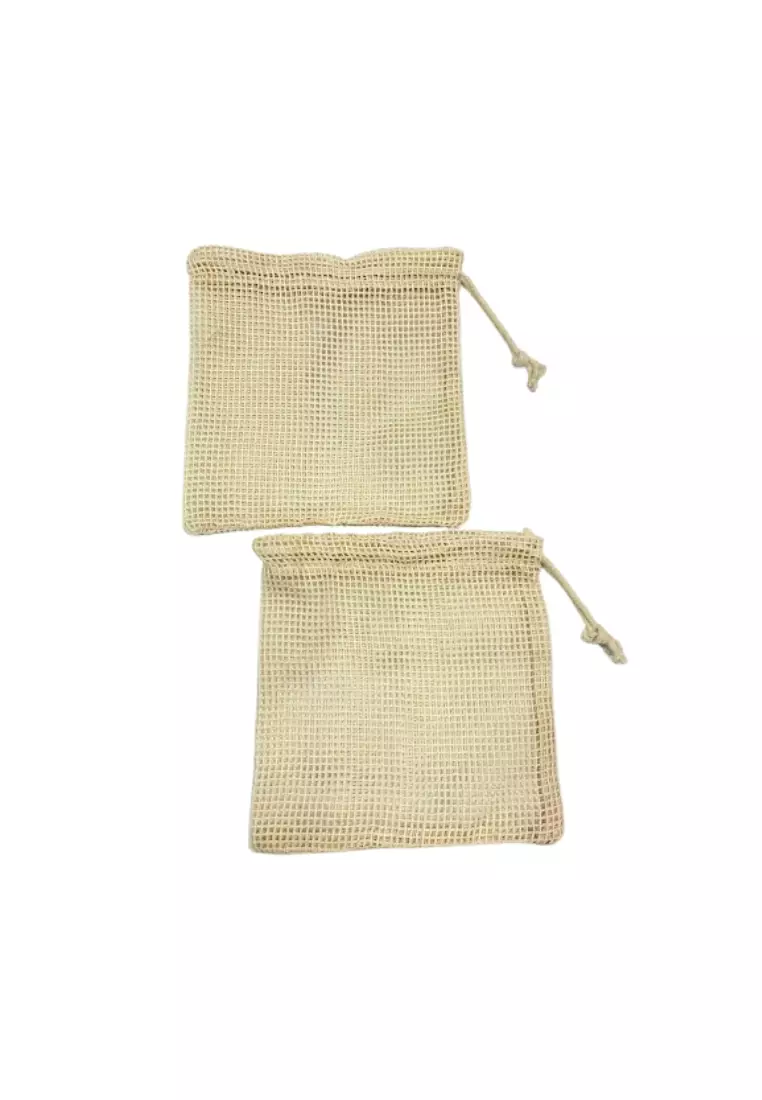 BEAUTYVAULT - Reusable Bamboo Cotton Pads (NET BAG ONLY)