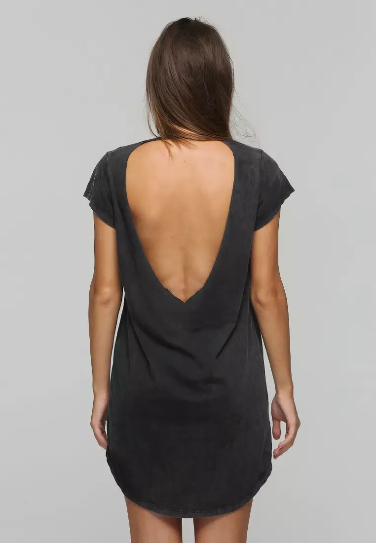 TEARDROP DRESS VINTAGE BLACK