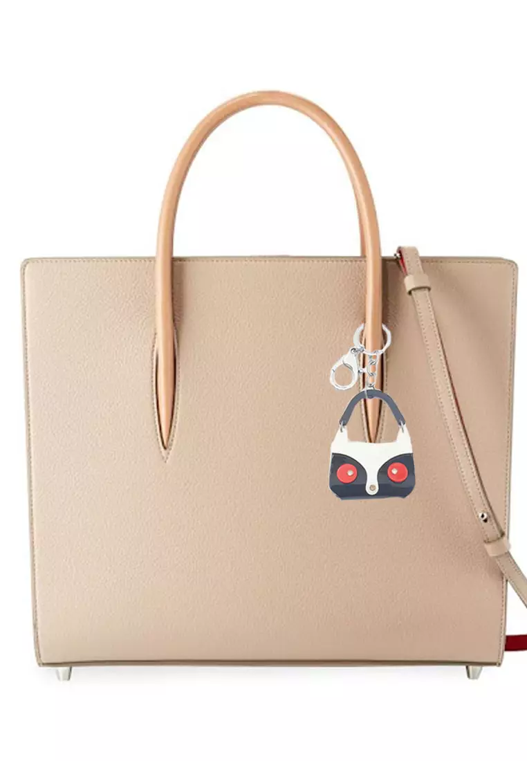 Foxy Bag Shaped KeyHolder Black