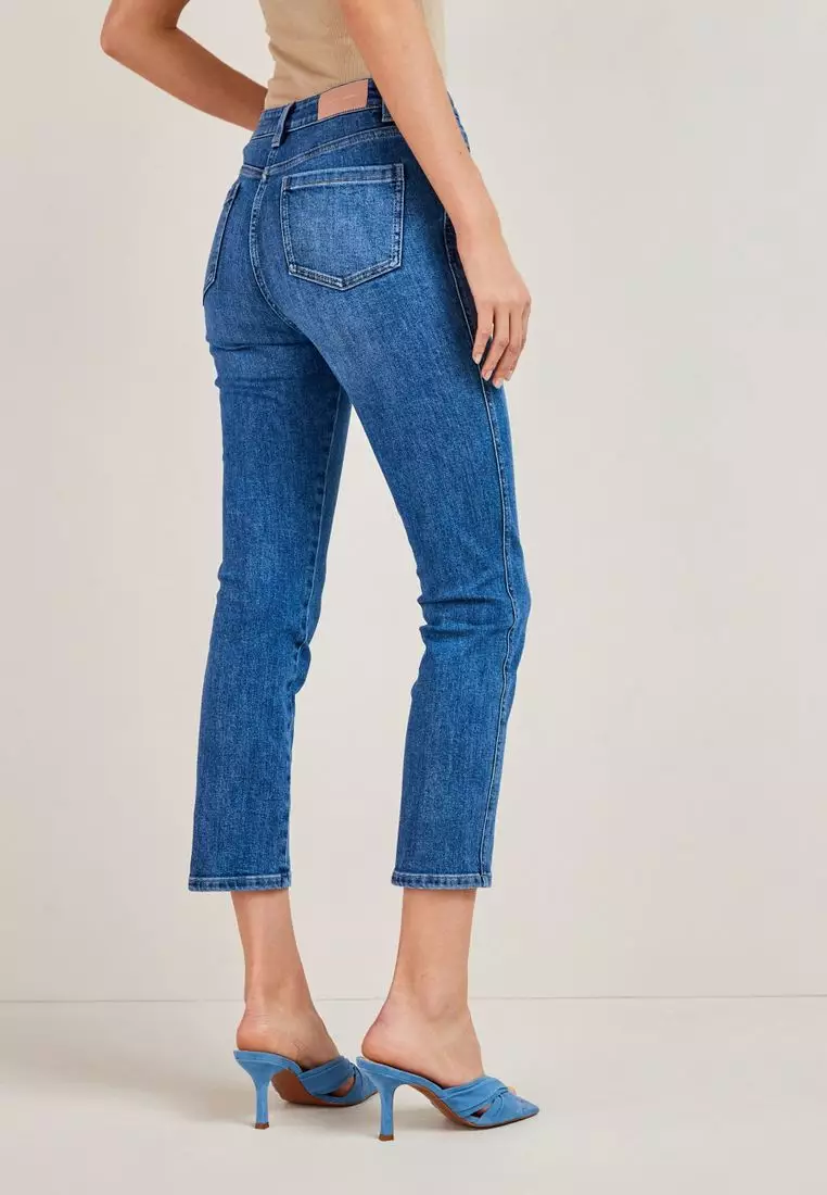 Buy NEXT Cropped Slim Jeans Online