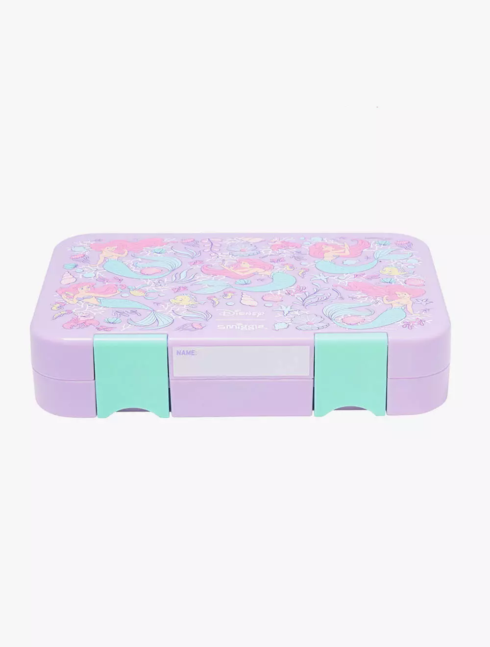 Smiggle Lunchbox Bento Med Happy Disney Princess - IGL444253LIL - Purple