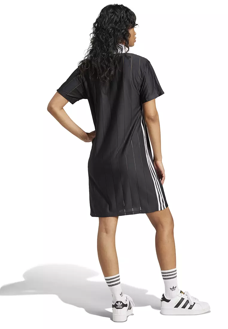 Adicolor 3 Stripe Pinstripe Dress