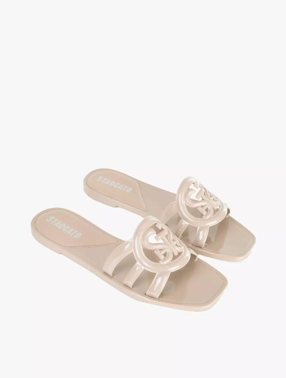 Staccato CT006-AP1 Women's Flat Sandals - Apricot