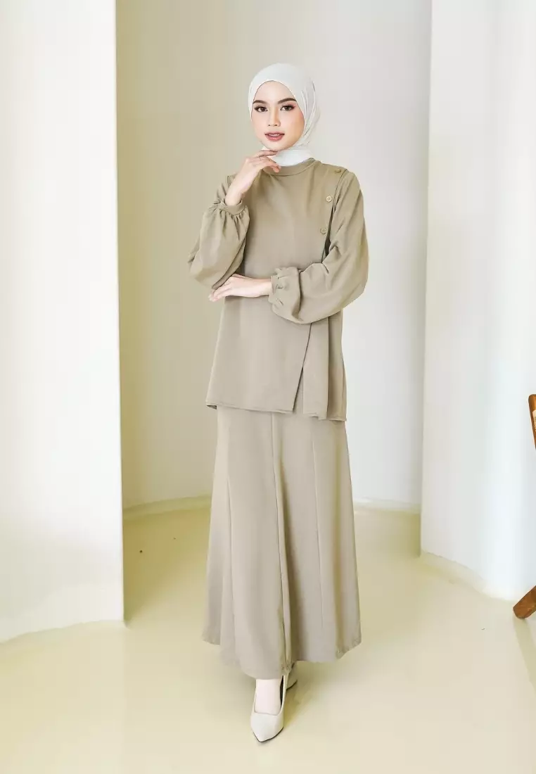 Zalina Skirt - Khaki