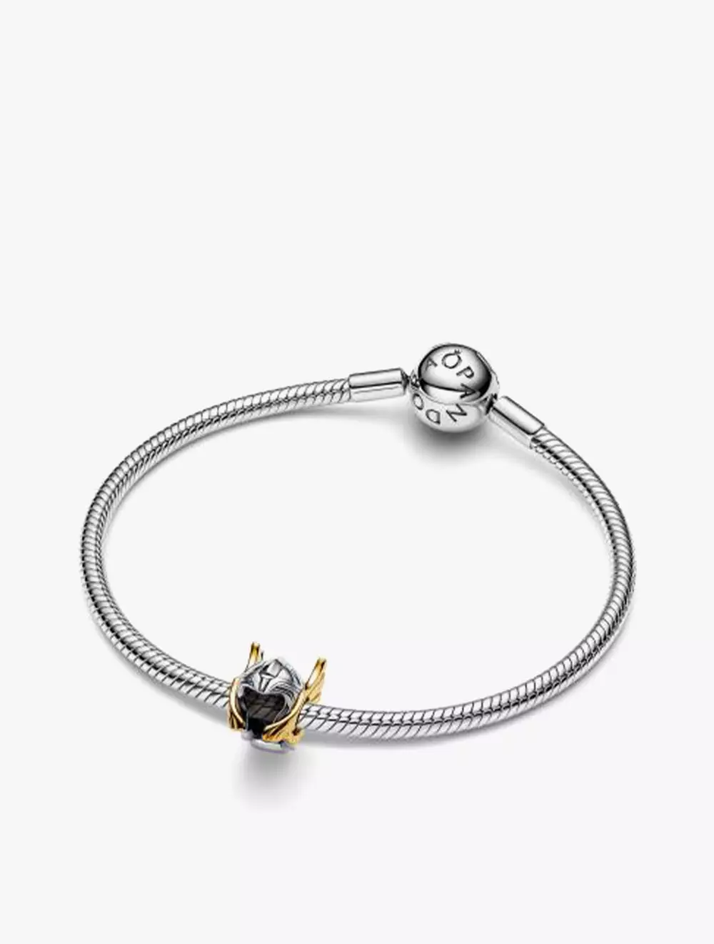 Marvel Thor Helmet Sterling Silver and 14k Gold-Plated Charm