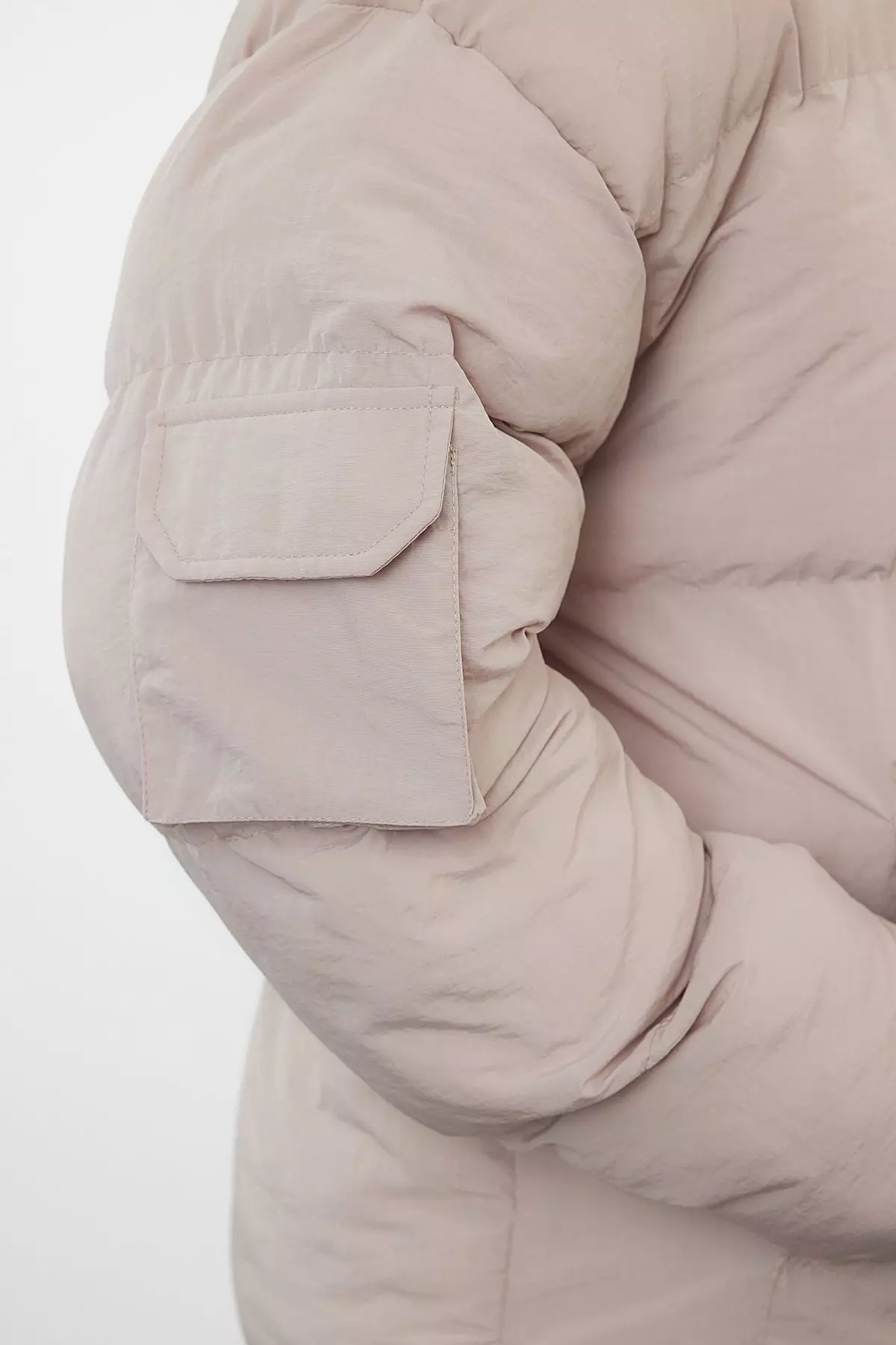 Unisex Taslan Relaxed Fit Winter Puffer Coat TMNAW25MO00007