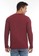 Men's Top red LILLAC-MAROON LS T-Shirt 41D28AA3929949GS_3