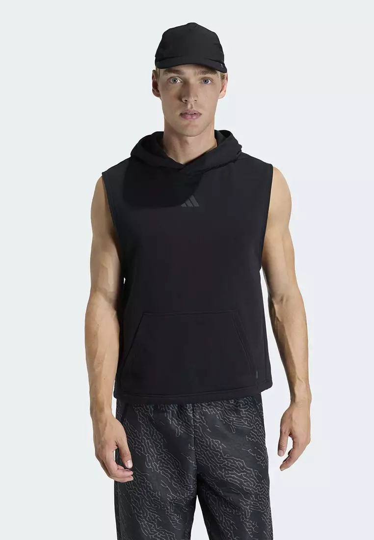 Buy ADIDAS Power Workout Sleeveless Hoodie 2026 Online | ZALORA