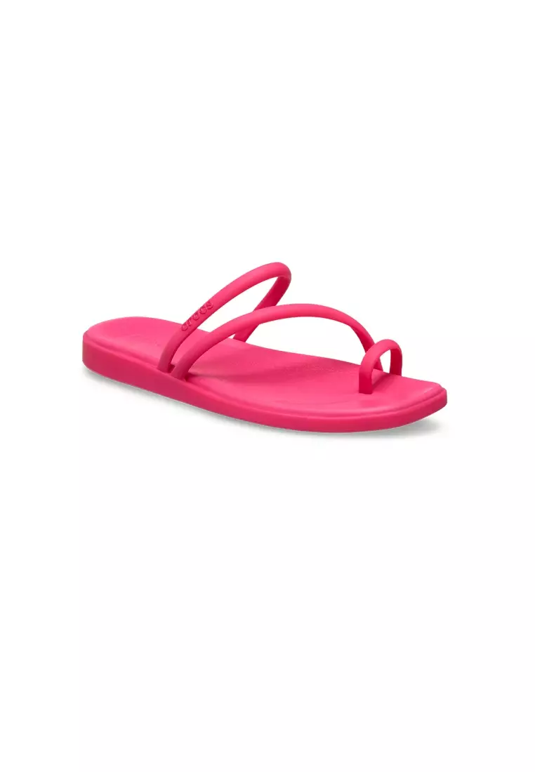 Discount on Crocs  shoes - SKU: Women's Miami Toe Loop Sandal in Dragon Fruit