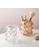 DILAS HOME Small Bubble Glass Holder (Amber) E8AC8HL72637C6GS_4