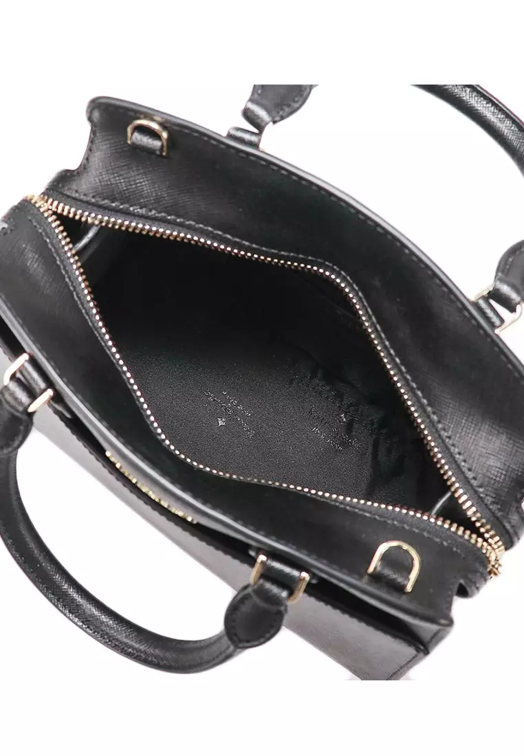 Madison Small Satchel - Black