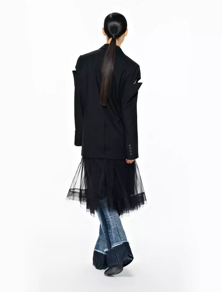 Midi waist skirt