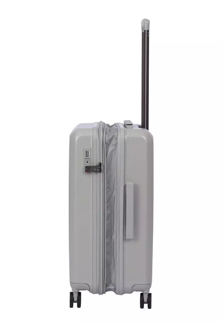 Crossing VIVE Polycarbonate Expandable Medium Luggage V2 - Grey