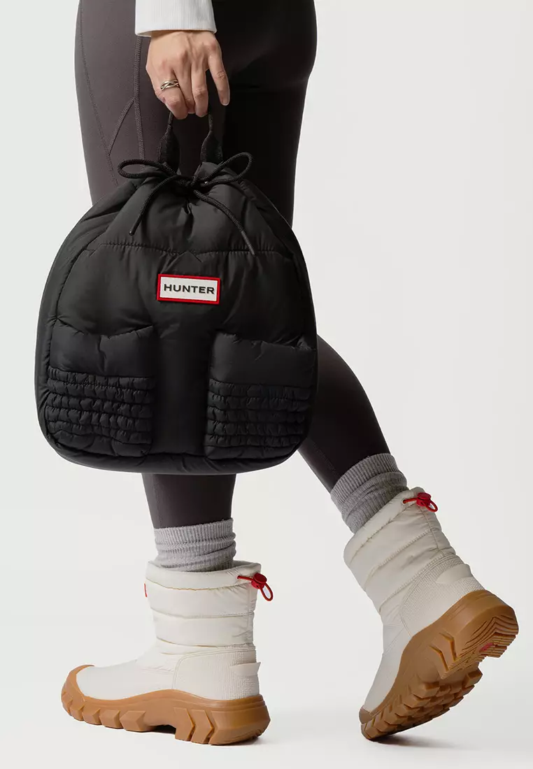 SMOCKED PUFFER BACKPACK