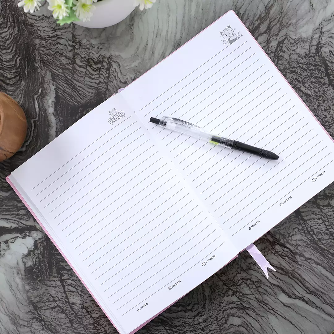GENJIO Notebook Buku Tulis