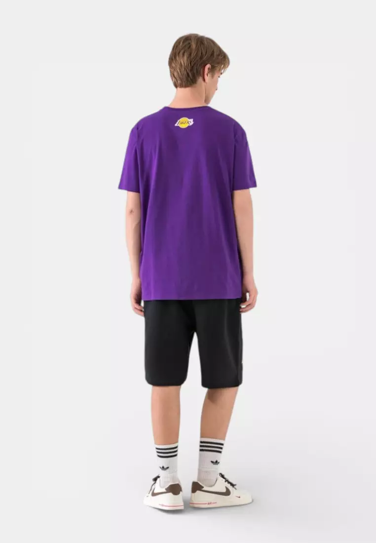 Los Angeles Lakers T-shirt For Men Core Collection [N6Q1]