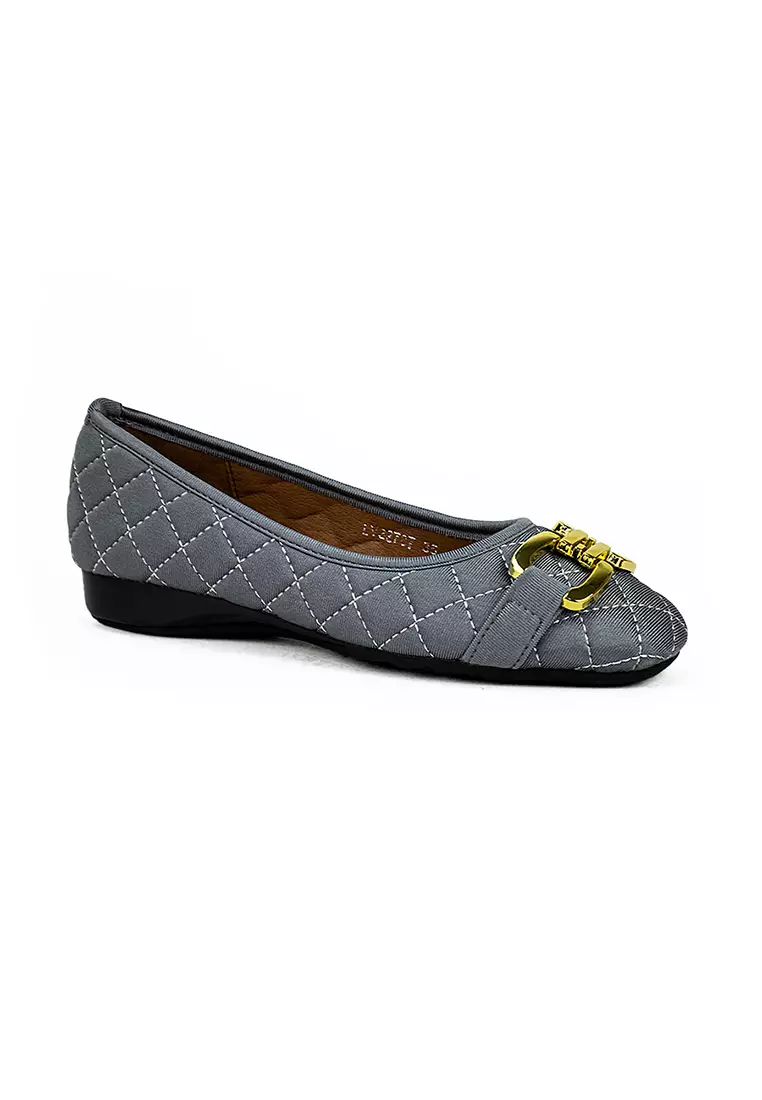 Discount on Mario D' boro Runway  shoes - SKU: Women's Ballet Flats Lv 22787 Gray C11