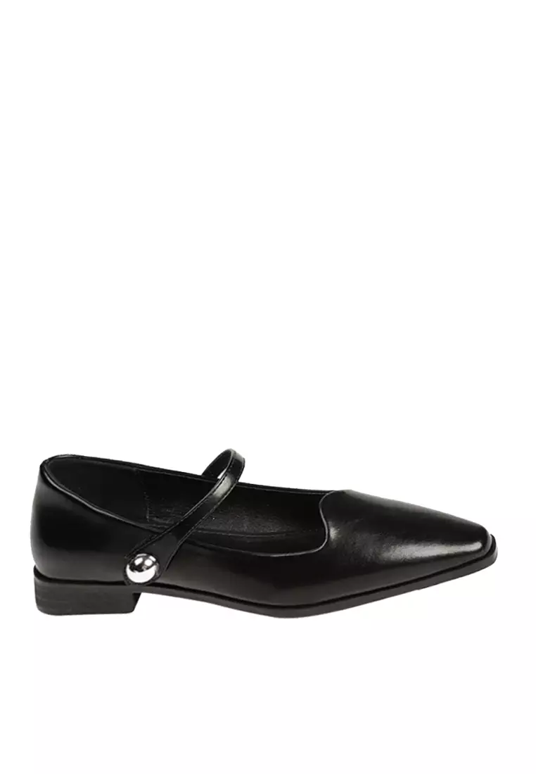 Discount on Twenty Eight Shoes  shoes - SKU: VANSA Stylish Mary Jane Pointed Toe Low Heels VSW-F771-6